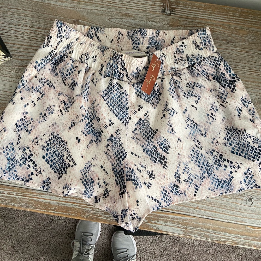 Lavender Brown Shorts